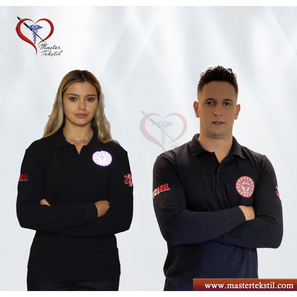 112 Acil sağlık tişört UZUN KOL 112 Acil sağlık tişört UZUN KOL