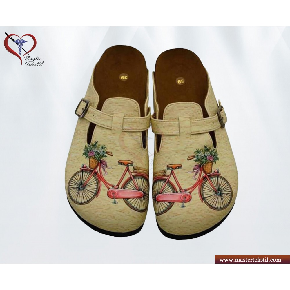 Bisiklet Temalı Sabo Terlik