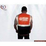 Reflektörlü Mühendis Yeleği Turuncu